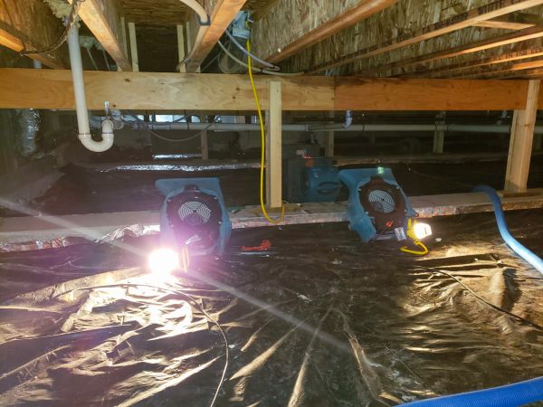 Crawlspace Water Removal in Greeley