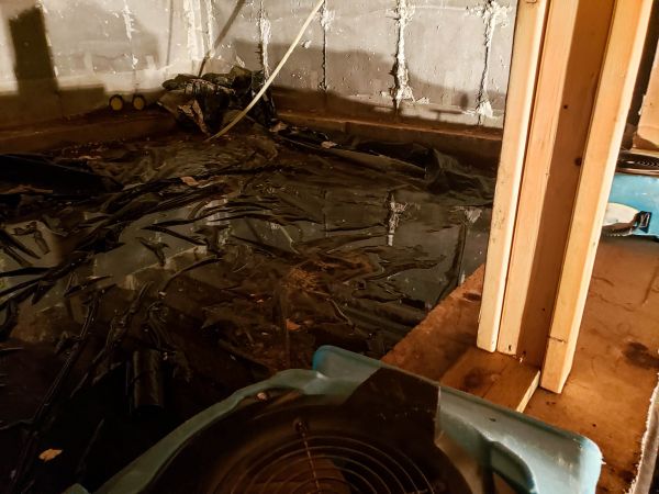 Crawlspace Water Cleanup in Greeley